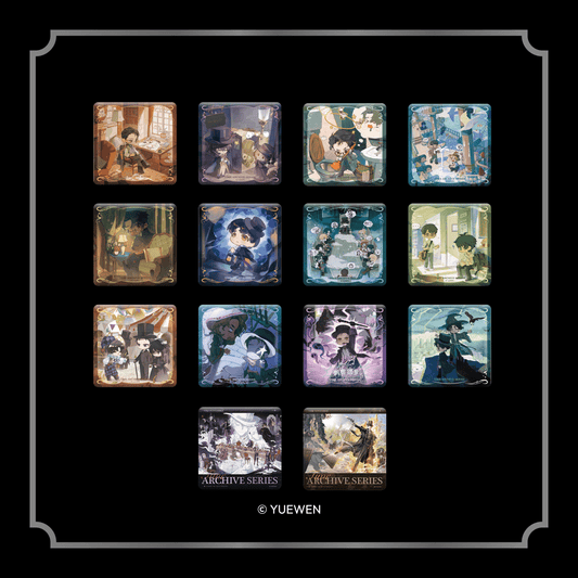 YUEWEN Lord of the Mysteries – Time Archive Series Badge - Lord of Mysteries Cards and Collectibles